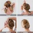 Buns Construction TUWAFE 50pcs Brown Bobby Pins 7cm,U Shaped Hair Pins for Buns Updos ...