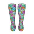 thumbnail image 6 of Naloa Succulents High Stockings Women Thigh High Stockings Over Knee Long Stockings-One Size, 6 of 8