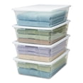 thumbnail image 2 of Homz Snaplock 41 Qt Plastic Storage Container w/Latching Lid (4 Pack), 2 of 10