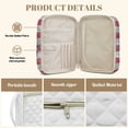 thumbnail image 6 of Xixirimido Bible Cover Case for Women, Quilted Bible Cover Bag with Handle, Bible Carrying Case Study Supplies Accessories for Men, Broken American Flag Deer Pattern, 6 of 7
