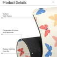 thumbnail image 4 of Yayeee Faucet Mat for Kitchen Sink 14.7" Diatomite Long Splash Guard Pad, Red Butterflies, 4 of 7