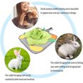 thumbnail image 3 of Rabbit Foraging Mat Polar Fleece Washable Pet Snuffle Pad Funny Interactive Nosework Feeding Mat for Bunny Rabbits Guinea Pigs, 3 of 8