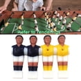 thumbnail image 4 of Resin Foosball Men Table Top Guys Man Player Football Players Model with Ball Entertainment Accessory Game Indoor yellow 2 yellow 2, 4 of 10