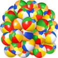 thumbnail image 1 of Pelotas de playa Honoson inflables de 20 pulgadas, 30 piezas, arcoíris, 1 of 7