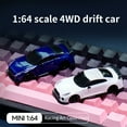 thumbnail image 2 of MC061 1/64 Scale Mini RC Drift Car for Adults, 2.4G 4WD Full Proportional Throttle Drift Racing Car with Duplex Light Set for Hobbyists - RTR, 2 of 7