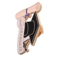 thumbnail image 4 of Broche de birrete de graduación, broche de solapa esmaltado para estudiantes, recuerdo de graduación, broche negro y dorado para chaquetas, accesorios, 4 of 8