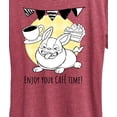 thumbnail image 3 of Pokémon - Cafe Time Yamper-  Women's Short Sleeve Graphic T-Shirt, 3 of 5