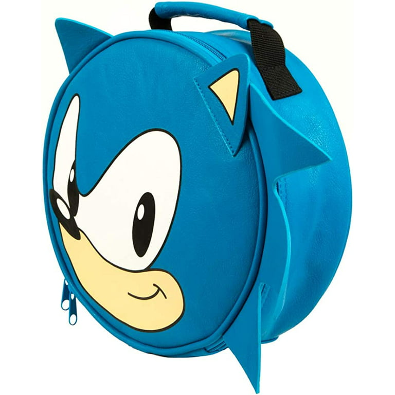  Sonic The Hedgehog Power-Packed Lunch #SH57788, Medium, Black:  Home & Kitchen