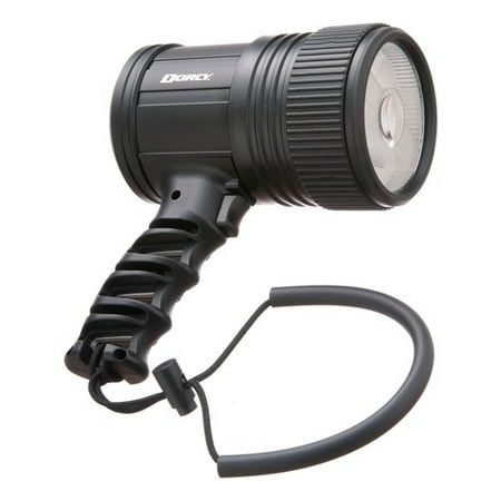 Dorcy 700-Lumen LED High Performance Focusing Spotlight, Black
