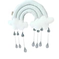 thumbnail image 1 of Recién nacido Nube Arco Iris Gota de agua Juguetes de pared Cama de bebé Tienda Colgante Cuna Colgante Adorno de habitación de juguete Accesorios para fotos infantiles sidaley MY0980-02, 1 of 3
