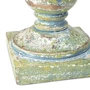 Kanan Wood Candleholders with Distressed Finish - Set of 5