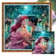 thumbnail image 1 of Hilo Algodón Ecológico Bordado Punto Cruz Ariel Sirena Con 18CT 30x30cm, 1 of 9