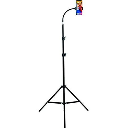 HAITENT Phone Floor Tripod Stand 7.2 Feet Retractable Adjustable Gooseneck Cell Phone Tall Tripod Stand for iPhone 12 Pro Max iPhone 11 Pro Max iPhone Xs Max  with Smart Phone Holder Clamp price history on PriceWatchPro