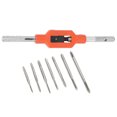 thumbnail image 1 of Oubit Tap Wrench Holder,7Pcs Tap Mini Alloy Tap Manual Tools Dependable Performance, 1 of 9