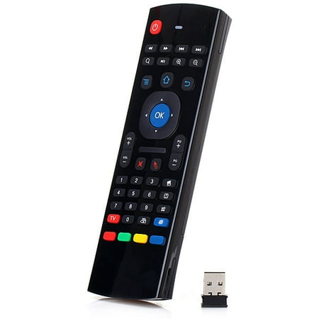 TK617 2.4G Wireless Full Keyboard Air Mouse Remote Control for Smart TV / Android Box / TV Dongle / Smart Phone / Tablet PC (Best Air Mouse For Android)