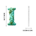 thumbnail image 3 of 26 Alphabet Series 2D Acrylic Backpack Car Pendant Decoration Ornament, 3 of 7