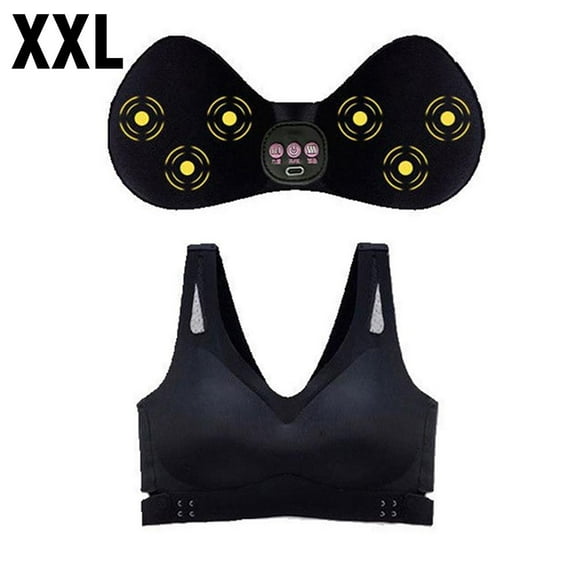 Electric Intelligent Breast Massager Womens Gathering Underwear Breast Massager