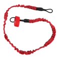 thumbnail image 5 of 2Pcs Kayak Paddle Leash Nylon Caoutchouc Résistant à la Corrosion Extensible Anti Perte Corde Kayak Rod Leash Rouge, 5 of 5