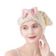 thumbnail image 1 of Toalla superabsorbente para el cabello para mujer, gruesa, de coral polar, con lazo, elástica, absorbente y de secado rápido, para uso doméstico., 1 of 8