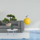 thumbnail image 2 of Árbol Bonsái Artificial, Escultura De Fruta De Porcelana, Colección De Bonsáis De Vegetación, Adorno De Fruta Y Planta Artificial, Centros De Mesa Coleccionables, Decoración Geométrica, 2 of 8