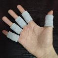thumbnail image 4 of 10Pcs Nylon Knuckles Sleeve Thumb Protection Sheath for Sports Breathable Braces, Skin Color, 4 of 7