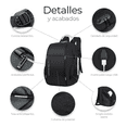 thumbnail image 4 of Mochila Escolar Antirrobo De Gran Capacidad Con Cargador Usb 30l color negro, 4 of 5