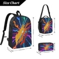 thumbnail image 4 of Prestonplayz Backpack Set, 3 Piece Backpack Set With Lunch Box Pen Box , High Capacity Bookbag Lunch Bag Pencil Case Workplace Travel, 4 of 8