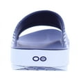 thumbnail image 3 of OOFOS Ooahh Sport Unisex Shoes Size 9, Color: Matrix Navy, 3 of 5