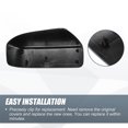 thumbnail image 5 of Rear View Left Driver Side Mirror Cover Cap Replacement Black for Honda Accord 2006-2007 Mirror Covers, 5 of 6