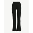 thumbnail image 5 of Scoop Women's Flared Leg Ponte Pants, Sizes XS-2XL, 5 of 5