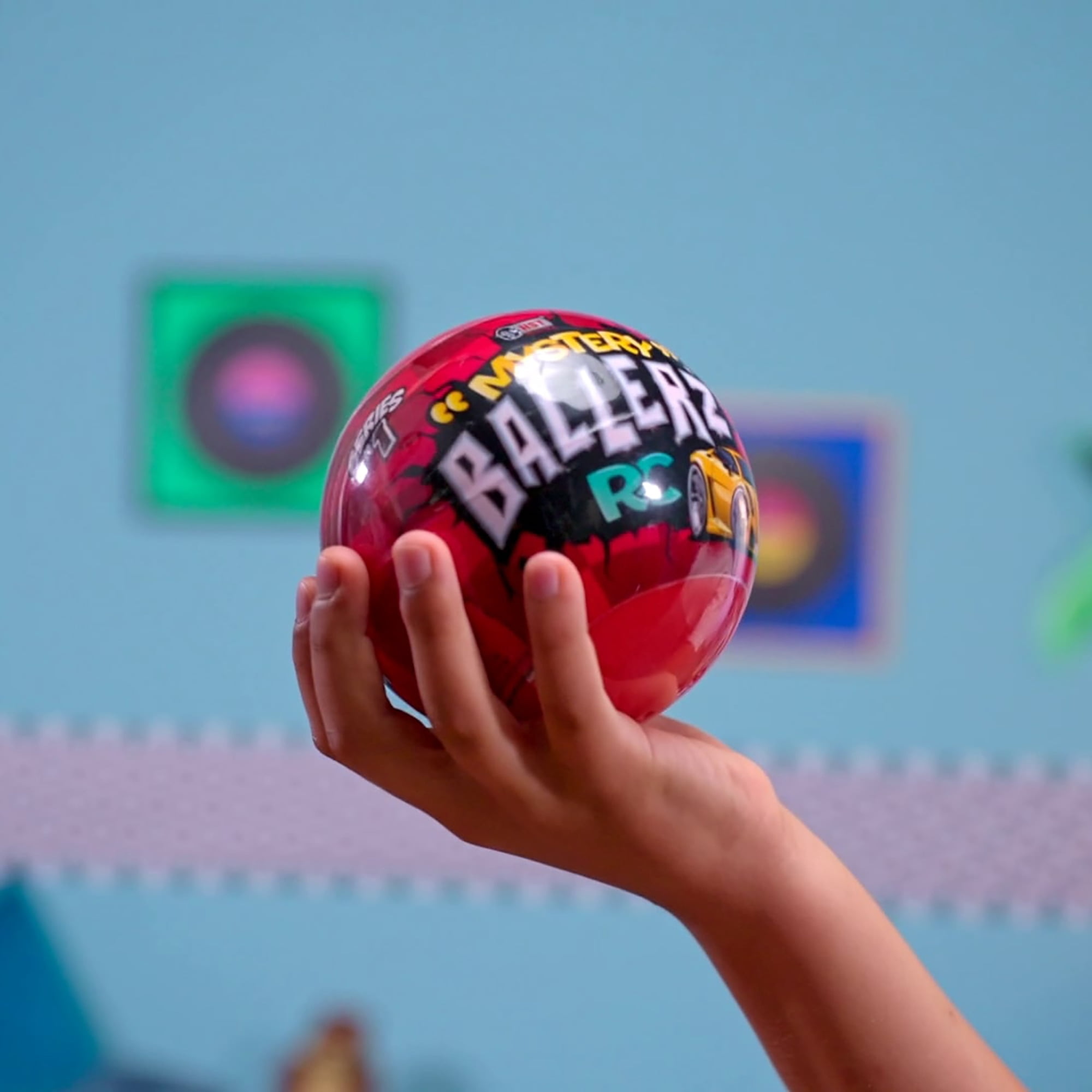 HST: Mystery BallerZ - R/C Surprise Vehicle Ball - Collectible Remote Conrolled Vehicle in Each Ball, 36 Randomly Assorted Styles, Color & Style Vary