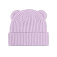 thumbnail image 5 of Splozh Toddler Beanie Baby Fall and Winter Hats Pullover Boys and Girls Baby Knitted Hats Pink,3-36 Months, 5 of 8