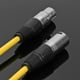 thumbnail image 2 of Cable de 1 m XLR de 3 pines macho a hembra Cable de cable de micrófono blindado (amarillo) Ehuebsd  Para estrenar, 2 of 9