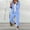 Blue, variant on XUNKUSGA Business Casual Outfits for Women Elegant Blazer Pant Suit Set for Work Slim Fit 4 Piece Outfit Casual Suit Sets