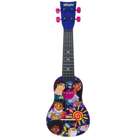 First Act Discovery Encanto Ukulele - 20-Inch Soprano Uke - Ukulele for Beginners - Musical Instruments for Toddlers and Preschoolers - Ready to Play - Make Learning to Play Music Easy and Fun
