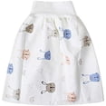 thumbnail image 2 of 2 Pcs Jupe-Couche pour Bébé, Jupe-Couche d'Apprentissage de la Propreté Jupe-Couche Réutilisable Pantalon-Couche de Propreté Anti-Fuite, Taille Haute, Jupe-Couche Protectrice du Ventre à Taille Haute, Respirante pour Enfants (L), 2 of 7