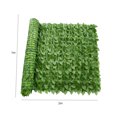 thumbnail image 4 of Valla de hoja verde artificial Paisajismo Valla de hoja verde Red Decoración de jardín (E), 4 of 7
