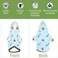 thumbnail image 6 of Honeii Syringe And Red Cross Print Small Dog Hoodies Pet Hooded Sweatshirts Fall Winter Puppy Cat Sweaters Warm Clothes for Small Dogs Outfits Costume-X-Large, 6 of 7