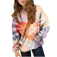 thumbnail image 2 of Cowsor Boys Girls Valentine s Day Printed Crewneck Sweatshirt with Pocket Casual Athletic Long Sleeve Top for 3-15 Years Old Fall Winter, 2 of 6