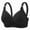 Black BKL, variant on Womans Bras Women‘s Underwear Push up No Underwire Bras Solid Color Thin Brassiere Loose Everyday Wear Gray S