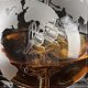 thumbnail image 4 of Whisky and Wine Decanter Globe World Set with Globe Wine Glass, Scotch Whisky Bourbon Vodka, Gift for Men, Globe - 850ml, 4 of 5