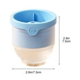 thumbnail image 3 of Kyusrd Large Ice Ball Making Ice Artifact Home Ice Block Spherical Large Silicone Round Ice, 3 of 8