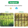 thumbnail image 6 of Oumilen 10 pack Animal Barrier Fence, 16.7inch(H) X 10.8 ft (L) Barrier Bottom Fence, Rustproof Metal, 6 of 7