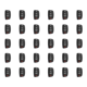 thumbnail image 1 of Reemplazo Almohadilla Carcasa Llave A Distancia Coche Plegable Con Tapa 4 Botones para, 1 of 9