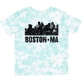 thumbnail image 3 of Inktastic Boston Massachusetts City Skyline with Grunge Boys or Girls Toddler T-Shirt, 3 of 5