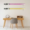 thumbnail image 5 of Light Saber Stand Wall Mount Acrylic Light Sword Display Holder Baseball Bat Rack, Clear 6 Pairs, 5 of 6