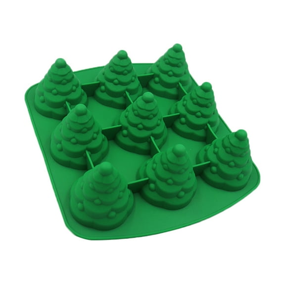 WRITWAA Holiday Silicone Molds Christmas Tree Shape Food Grade Silicone 1 Pc