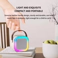 thumbnail image 5 of Karaoke Wireless Portable Bluetooth Speaker With Microphone Machine Mini Lamp Caixa De Som Sound Box Music Small Blootooth Mp3, 5 of 9