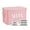 Pink, variant on Flexzion Tin Storage Box with Removable Tray, Seed Organizer Box and Metal Seed Holder Organizer with Hinged Lid, Versatile Toolbox Container for Crafts, Hardware, Tools and Essentials, Blue