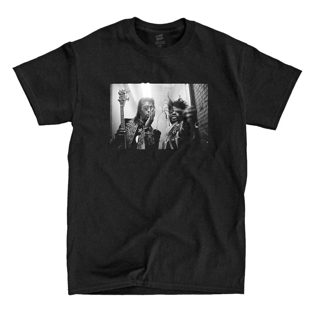 Bootsy Collins and George Clinton - Black Shirt - Ships Fast! High Quality!
